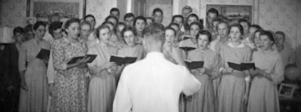 Изображение: Смешанный хор, первая половина XX века, меннониты в США.